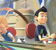 Una scena del film I Robinson - Una famiglia spaziale