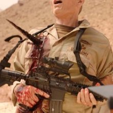 Una scena splatter del film The Hills Have Eyes II