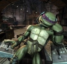 Una scena di TMNT, ispirato alla serie delle tartarughe ninja