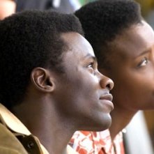 Bonnie Henna e Derek Luke in una scena del film Catch a Fire