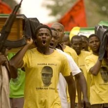 Derek Luke in una scena del film Catch a Fire