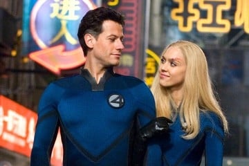 Gruffudd e la Alba ne I fantastici 4 e Silver Surfer