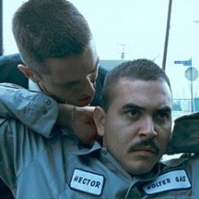 Noel Guglielmi e Christian Bale in una scena del film Harsh Times - I giorni dell'odio