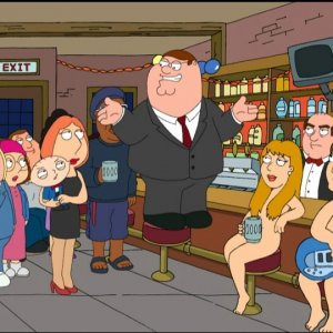 Una scena di 'La storia segreta di Stewie Griffin'