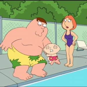 Una scena del cartoon Family Guy Presents: Stewie Griffin - The Untold Story