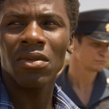 Derek Luke in una scena del film Catch a Fire