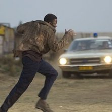 Derek Luke in una scena del film Catch a Fire