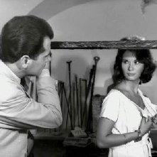 Lea Massari in una scena del film L'avventura