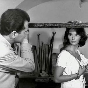 Lea Massari in una scena del film L'avventura