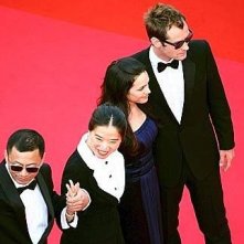 Cannes 2007: il cast e regista di My Blue Berry Nights: Horah Jones, Jude Law e Wong Kar-wai