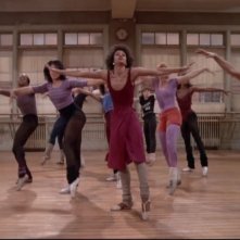 Debbie Allen in una scena del telefilm 'Saranno Famosi'