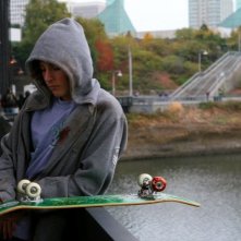 Una scena del film Paranoid Park, diretto da Gus Van Sant