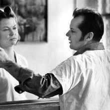 Jack Nicholson in una bella immagine di Qualcuno volò sul nido del cuculo