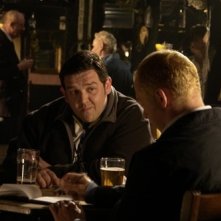 Nick Frost con Simon Pegg in Hot Fuzz