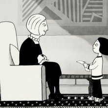 Un'immagine del film 'Persepolis' tratto dal fumetto di M. Satrapi