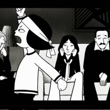 Un'immagine del film 'Persepolis' tratto dalla graphic novel di Marjane Satrapi 