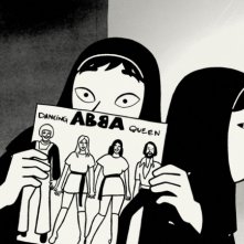 Un'immagine del film d'animazione 'Persepolis'