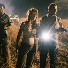 Brooke Langton con Dominic Purcell in una scena del film Primeval