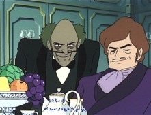 Una immagine tratta dal film Lupin III: Il castello di Cagliostro