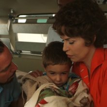 Massimo Ghini e Anna Galiena in una scena del film Guido che sfidò le Brigate Rosse