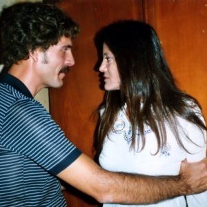 Gianmarco Tognazzi e Elvira Giannini in una scena del film Guido che sfidò le Brigate Rosse
