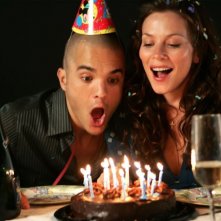 Kuno Becker  ed Anna Friel in una scena del film Goal! 2 Living the Dream