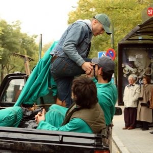 Kuno Becker in una scena del sequel di Goal!, Living the Dream