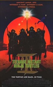 La locandina di Tartarughe Ninja 3