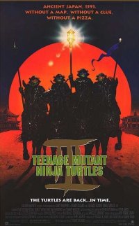Locandina di Tartarughe Ninja 3