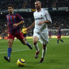 Zidane in una scena del film Goal! 2 Living the Dream