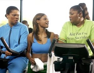 Kendra Johnson con Joyful Drake e Monique Imes in una scena di Phat Girlz