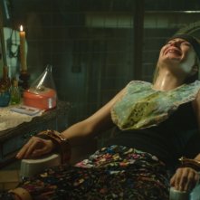 Elisha Cuthberth in una sequenza drammatica del film Captivity