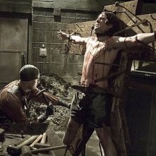 Una scena di tortura del film Hostel II