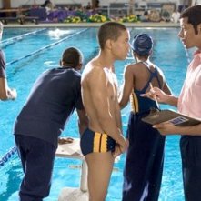 Terrence Howard ed Evan Ross in una scena del film Pride