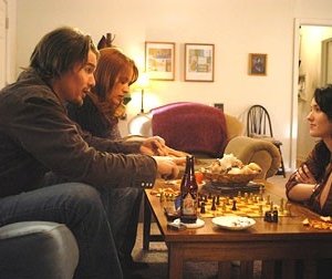 Ashley Johnson, Ethan Hawke e Patricia Arquette in una scena del film Fast Food Nation