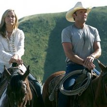  Tim McGraw e Maria Bello in una scena del film Flicka