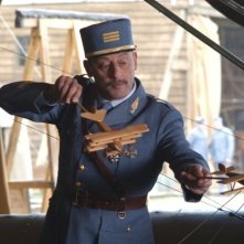 Jean Reno in una scena del film Giovani Aquile - Flyboys