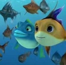 Una tenera immagine del film  The Reef - Amici per le pinne