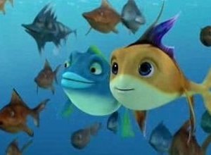 Una tenera immagine del film  The Reef - Amici per le pinne
