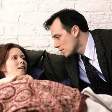Cynthia Nixon in una sequenza di Sex and the City, episodio Desideri particolari
