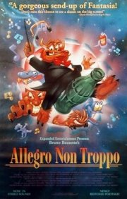 La locandina di Allegro non troppo