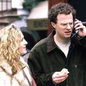 Sarah Jessica Parker e Ben Weber in una scena del primo episodio di Sex and the City