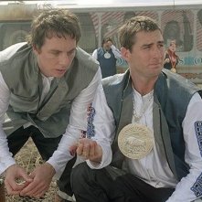 Dax Shepard e Luke Wilson in una scena del film Idiocracy