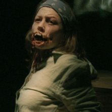 una scena terrificante del film Reeker