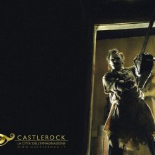 Wallpaper del film Non aprite quella porta con Leatherface