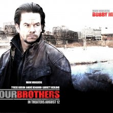 Wallpaper del film Four Brothers con Mark Wahlberg