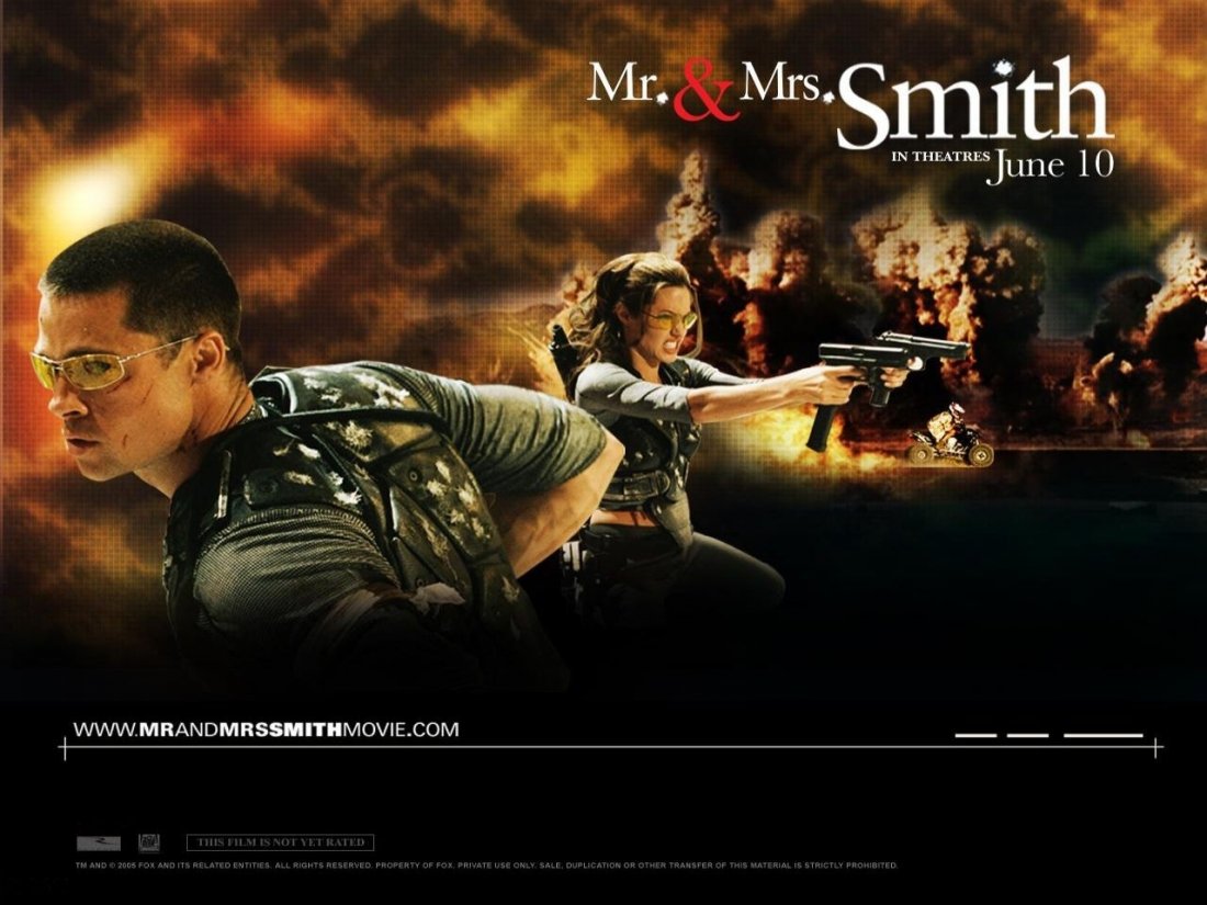 Wallpaper Del Film Mr And Mrs Smith 62127