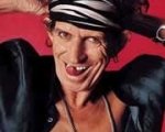 Keith Richards sul set di Pirati dei Caraibi 3