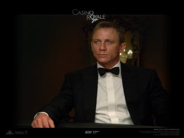 Wallpaper del film Casino Royale con Daniel Craig