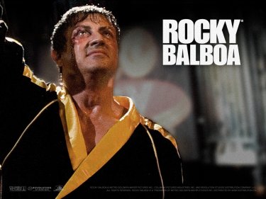 Wallpaper del film Rocky Balboa con Sylvester Stallone